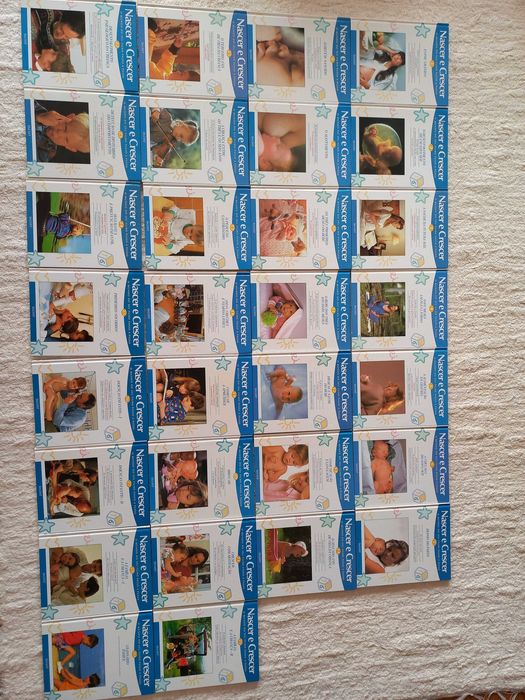 Coleção de livros Nascer e Crescer da SALVAT