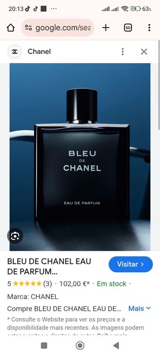 Artigo de loja perfumaria