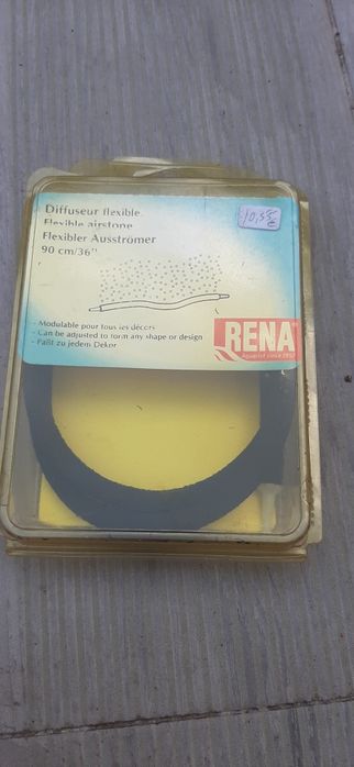 Pedras e tubos difusores, ligações/ derivações para bombas de ar