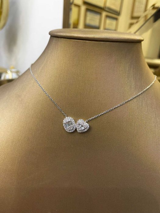Naszyjnik z diamentami naturalnymi Infinity 0.40 CT