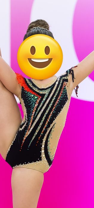 Strój startowy gimnastyka artystyczna
