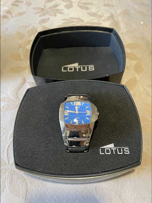 Relógio LOTUS Sea Blue | Stainless Steel c/ Caixa Original e Elos