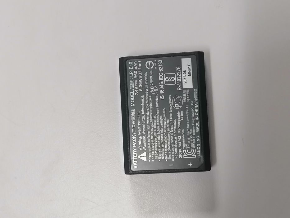 Bateria Canon LP-E10 oryginał do Canon EOS 1100D, 12000D,1300D, 2000D