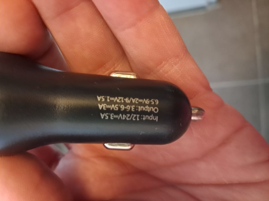 Carregador rapido de isqueiro para tlm 3A