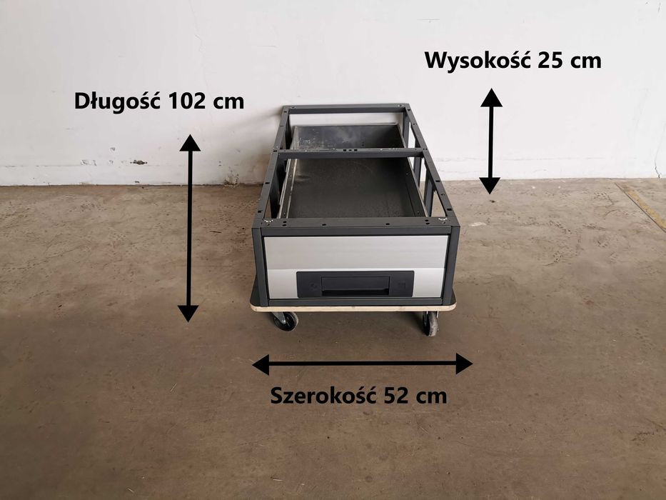 Szuflada dolna podłogowa do busa auta regał samochodowy DO PICKUPA