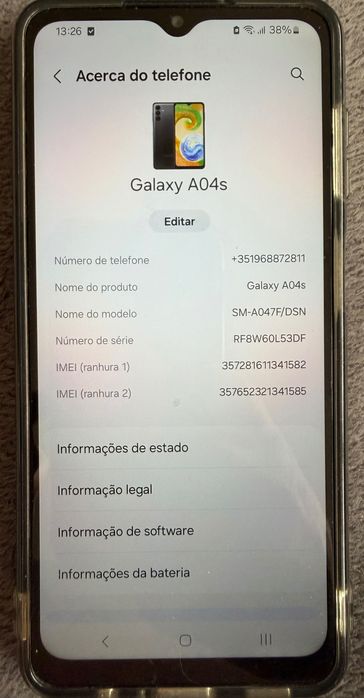 Samsung Galaxy A4s