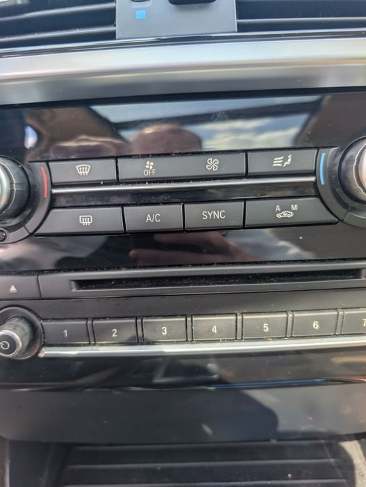Панель клімату bmw x3 f25 rest панель клими бмв х3ф25 панель клими bmw x3 f25 панель клімату бмв х3 ф25