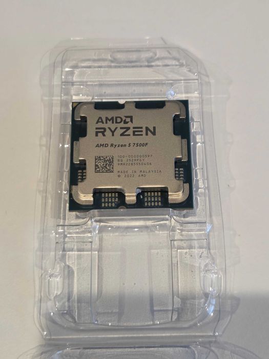 AMD Ryzen 5 7500F tray gwarancja AM5 CPU procesor
