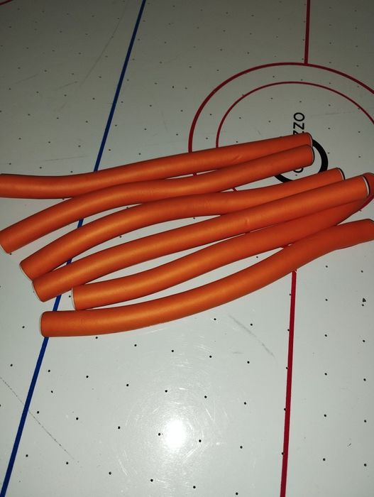 Piankowe wałki do włosów, loki, elastyczne wałki