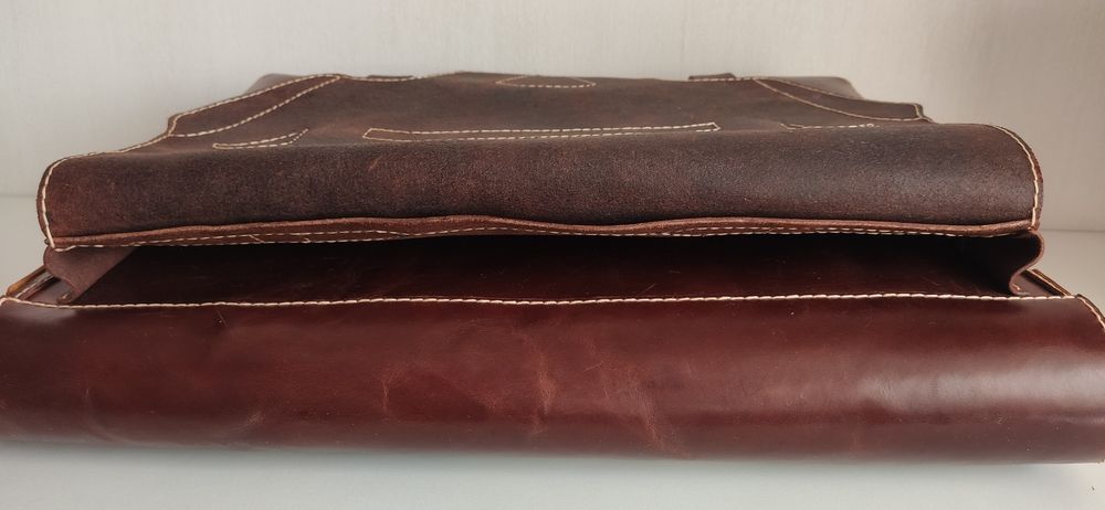 Шкіряний портфель преміум класу. Кожаный портфель