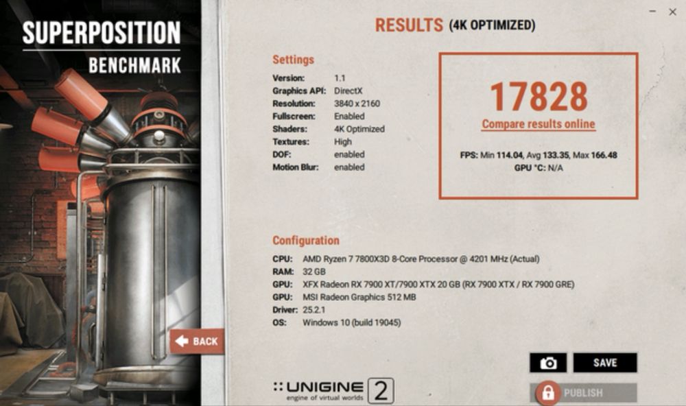 AMD RX 7900 XT em bom estado