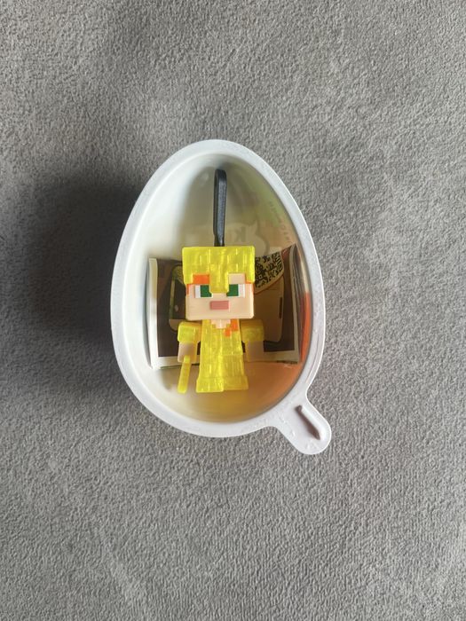 Фігурки kinder minecraft кіндер майнкрафт кот котик