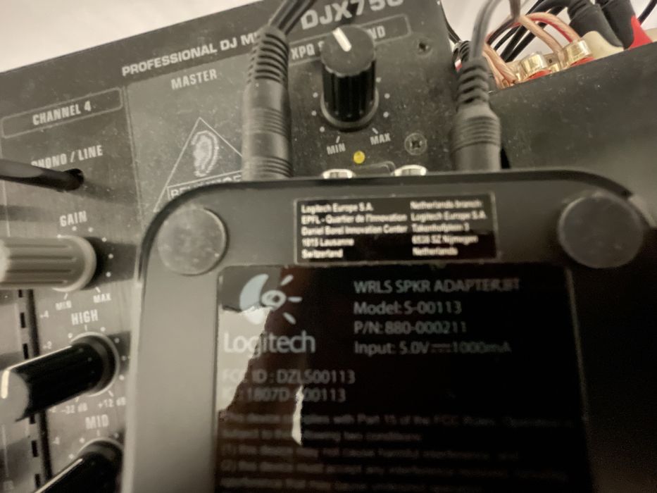 zestaw audio, gramofon reloop, mixer wzmacniacz