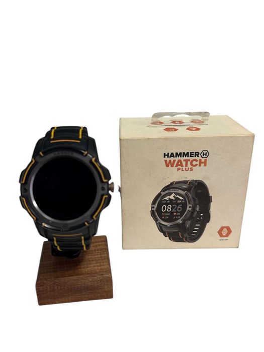 smartwatch hammer watch plus + pudełko + ładowarka
