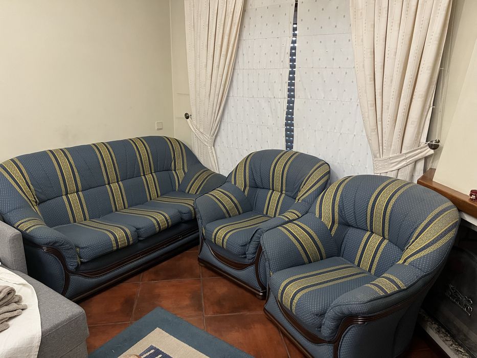 Sofas ( terno ) conjunto 3 sofas ,