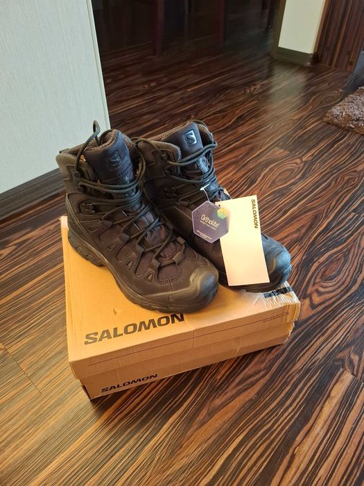Salomon Quest 4d Forces 2 Black / Тактичні черевики / Берці