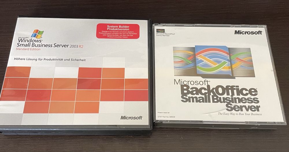 BackOffice server Windows server 2003