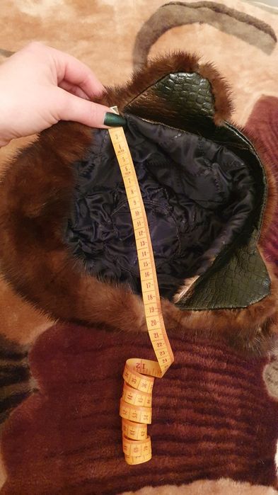 Шапка норковая натуральная