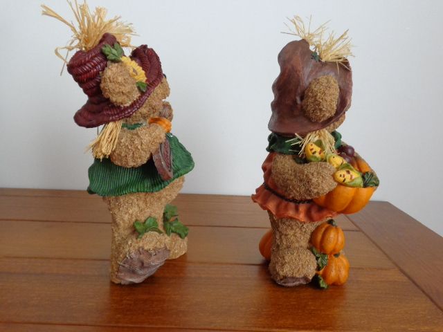 Par de ursinhos de Outono