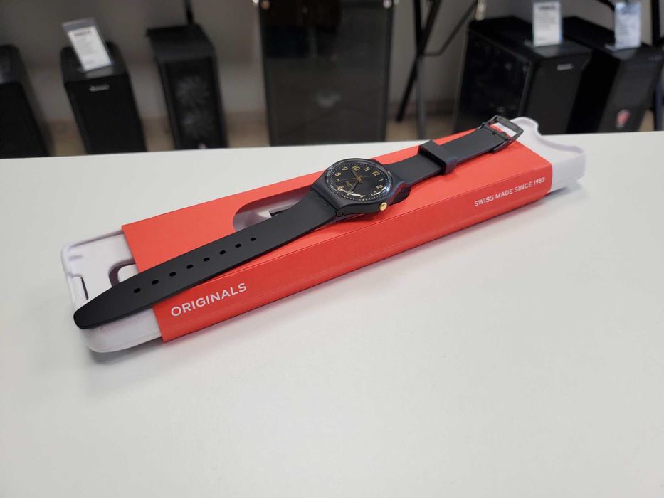 Zegarek damski Swatch Golden Tac GB274