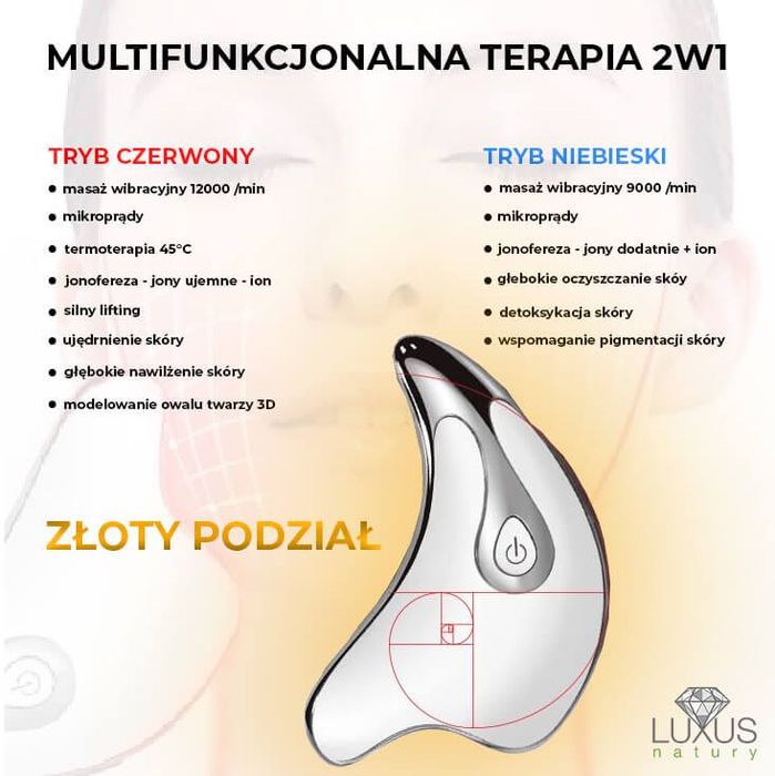 V-LINE FACE GUA SHA - masażer liftingujący