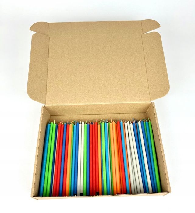 Świece Rytualne Kolorowe 90 Sztuk