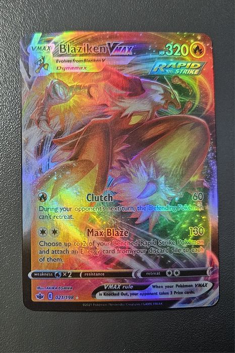 karta Pokémon TCG Blaziken VMAX