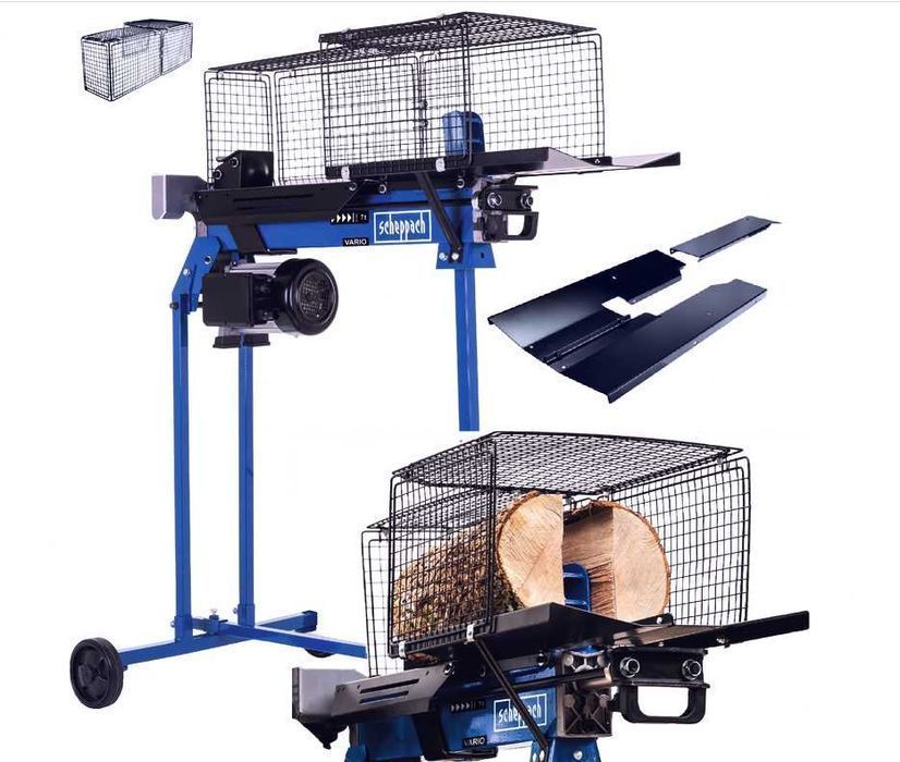 7 TON NACISK! Łuparka Do Drewna Drzewa Elektryczna Pozioma Rębak NOWA