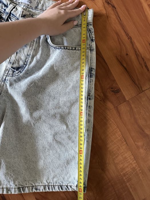 Чоловічі світло-блакитні джинсові шорти Staff