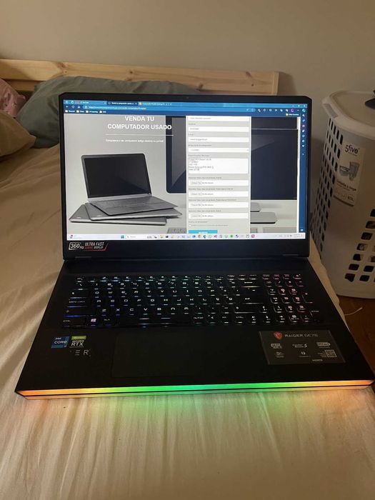 Portátil Gaming MSI Raider GE76 12UHS-613PT
