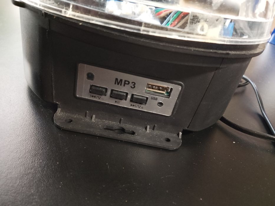 2 kule dyskotekowe LED MP3