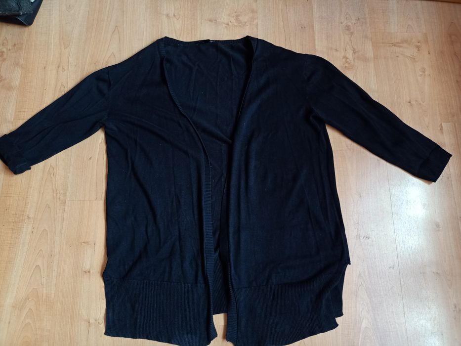 Czarny kardigan XXL