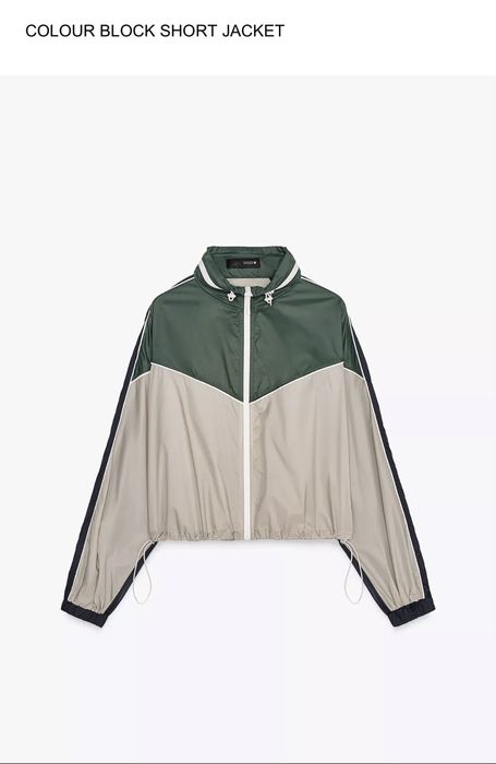 Ветровка Zara с капюшоном