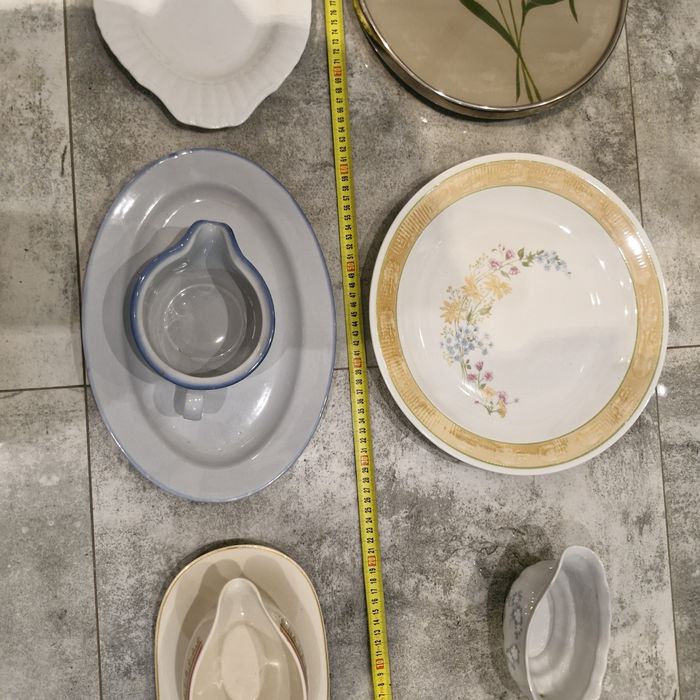 Stare platery,sosjerki całość