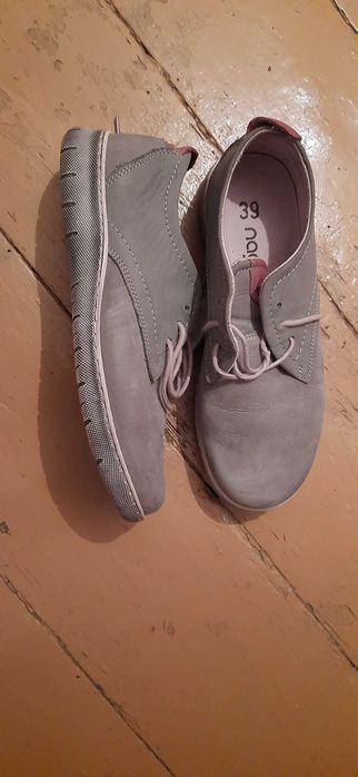 Pólbuty damskie szare Nagaba