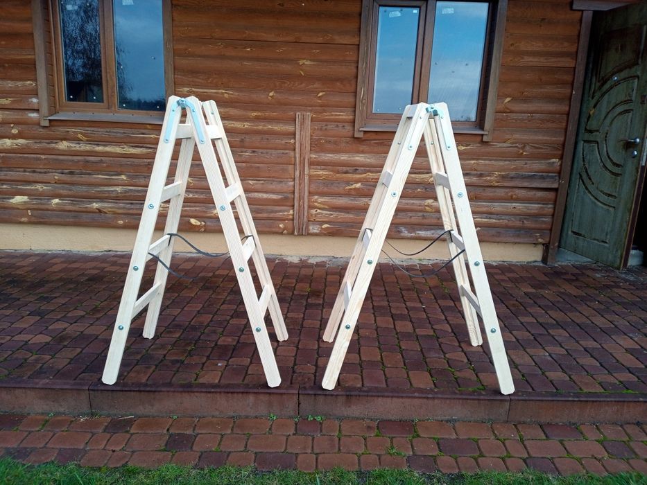 Лестница будівельна стремянка-ходуля професійна драбина для риштування