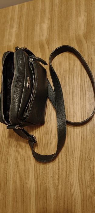 Torebka Venezia ciemna zieleń skóra