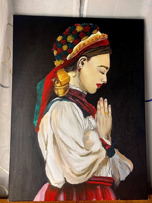 Картина намальована акрилом