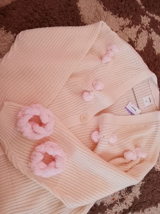 Кардиган з подарунками дві hands make резинки для вог)