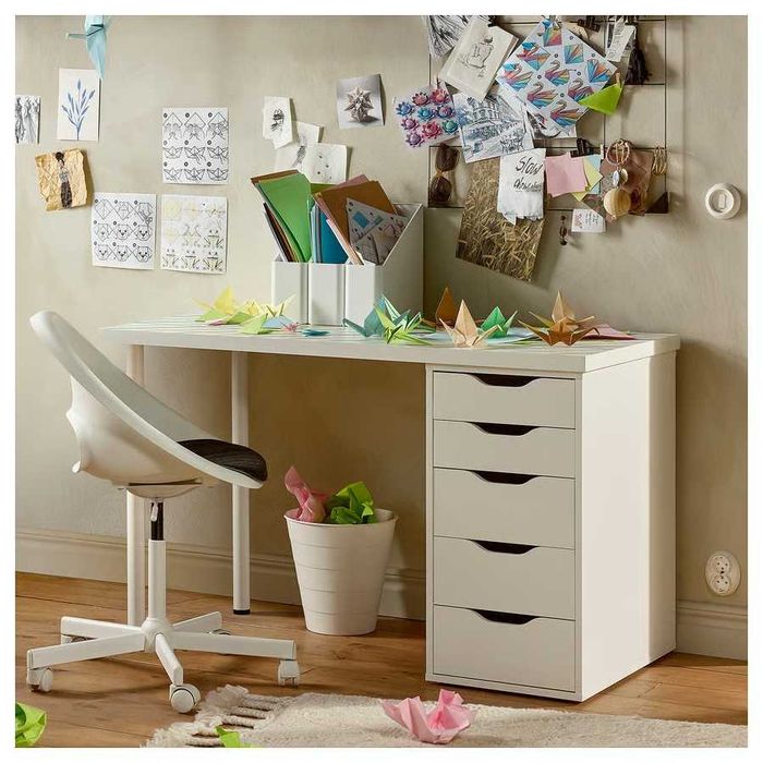 Regał Alex Ikea komoda biała 36x70 Nowy w kartonie 2 szt