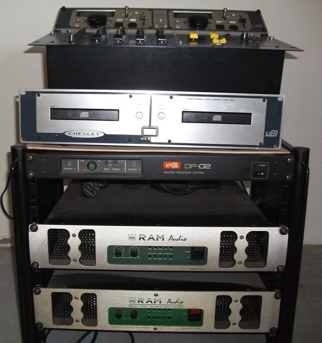 Aparelhagem de som completa