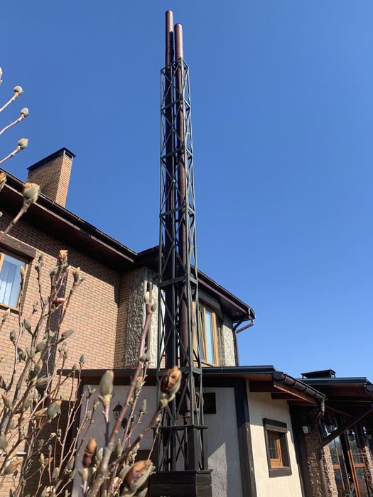 Труба для твердотоплевного котла