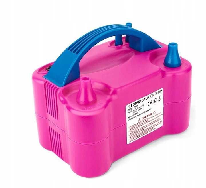 Szybka pompka do balonów elektryczna podwójna