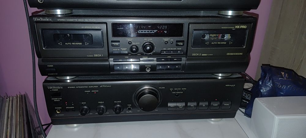 Technics zestaw wieża lata 90