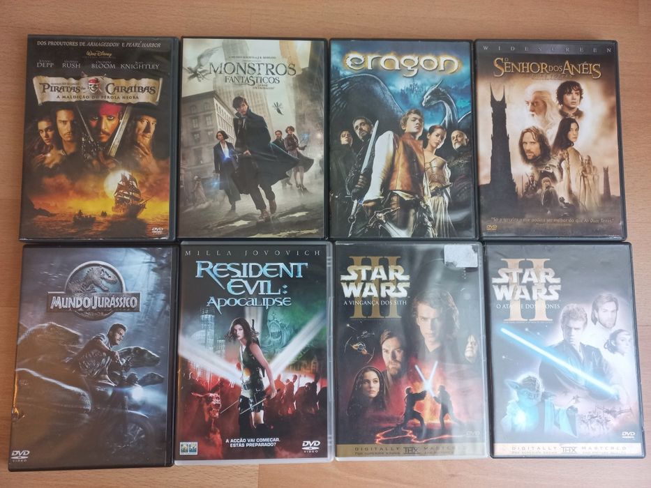DVDS vários 1 + jogos xbox 360