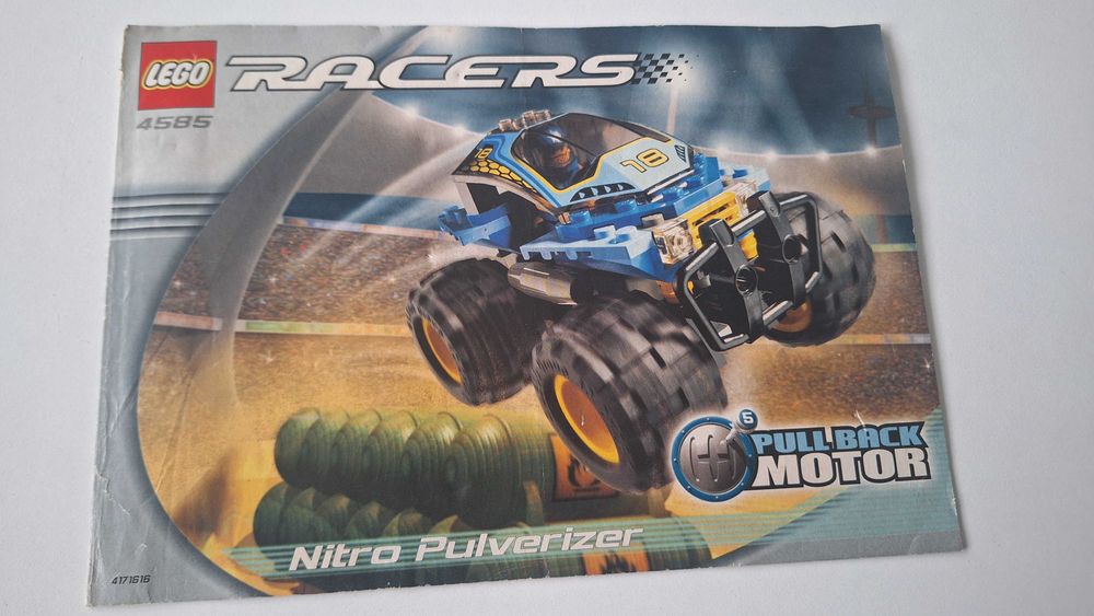 LEGO 4585 - Instrukcja Racers - (IK6) .
