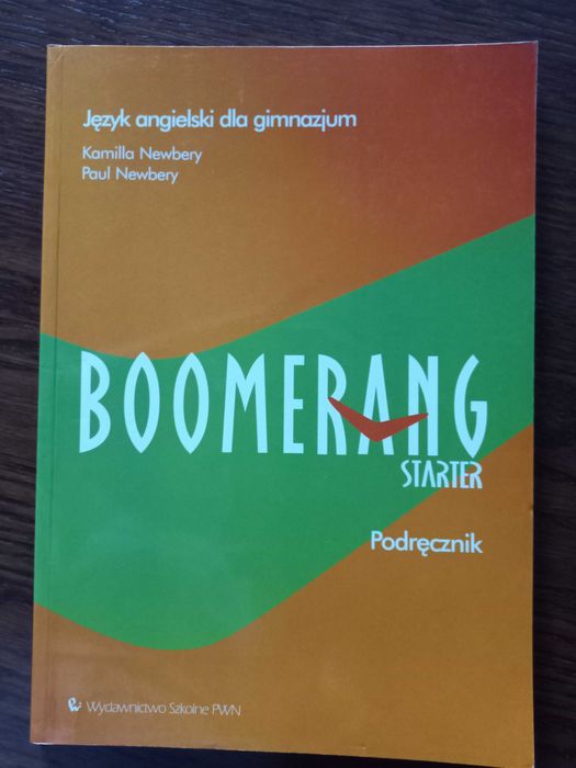 BOOMERANG STARTER - podręcznik do języka angielskiego