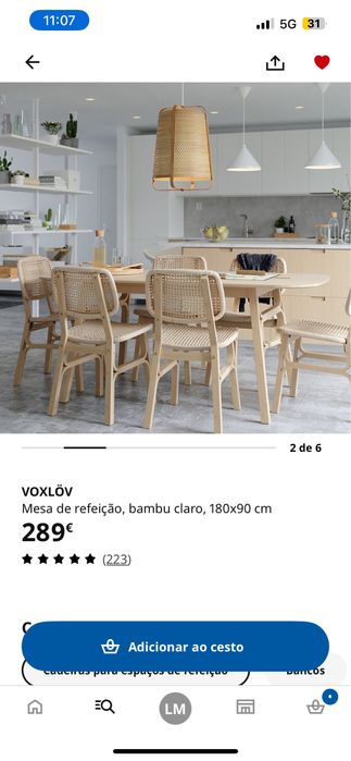 Mesa de jantar IKEA