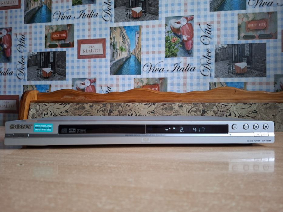 Ультратонкий проигрыватель CD/MP3 Sony DVP-NS355,АССОРТИМЕНТ,гарантия!