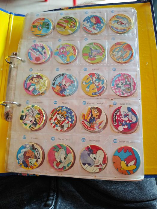 Coleção completa 100 MatuTazos Matutano + dossier original anos 90